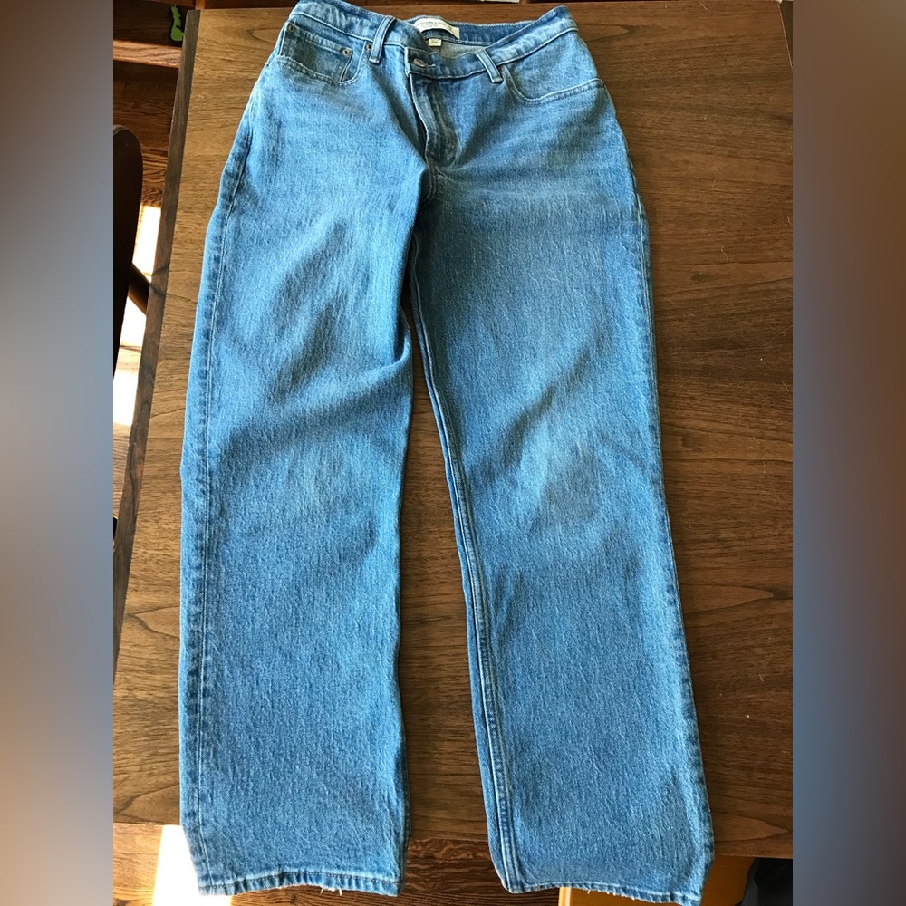 Abercrombie Curve Love 90s Straight Jean